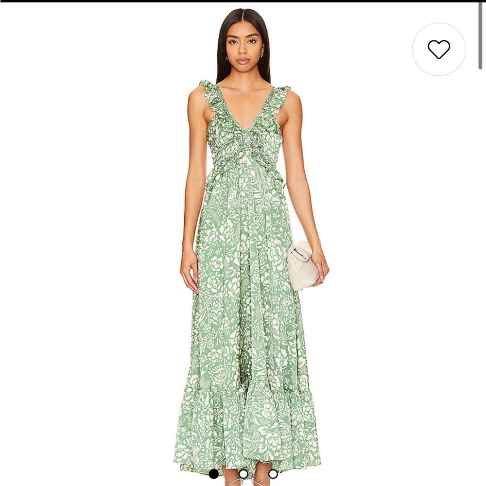 Galeta Dress in Verde